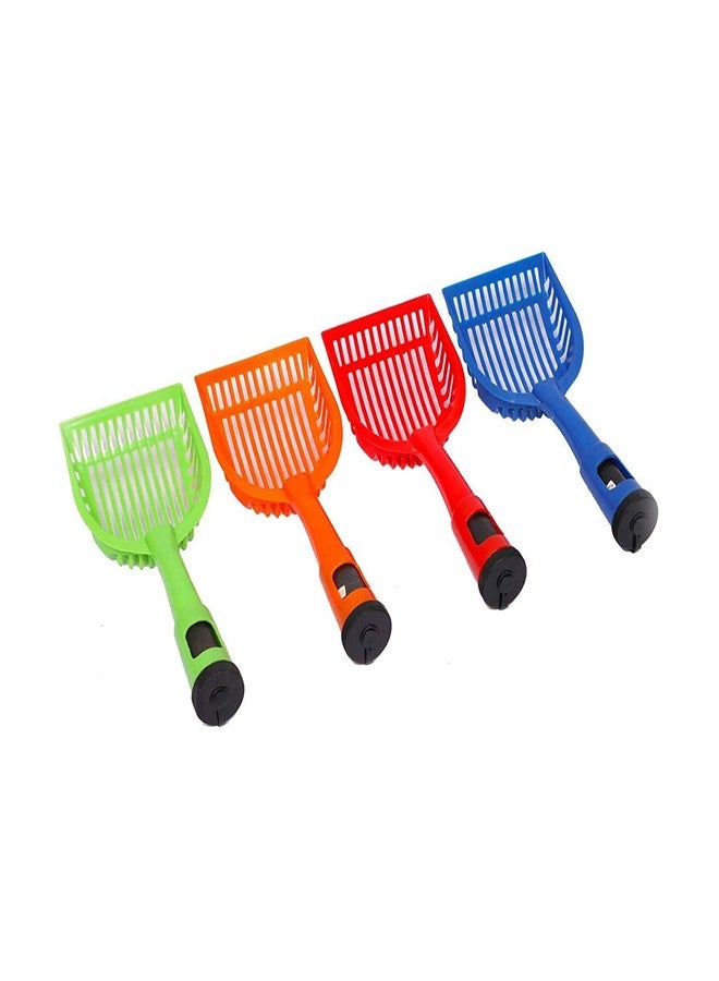 Pet Believe 'Poopin-Scoopin' Dog and Cat Kitty Litter Waste Pooper Scooper Shovel with Built-in Waste Bag(Color May Vary) - Image 4